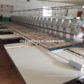 6 needles 25 heads flat embroidery machine for sale